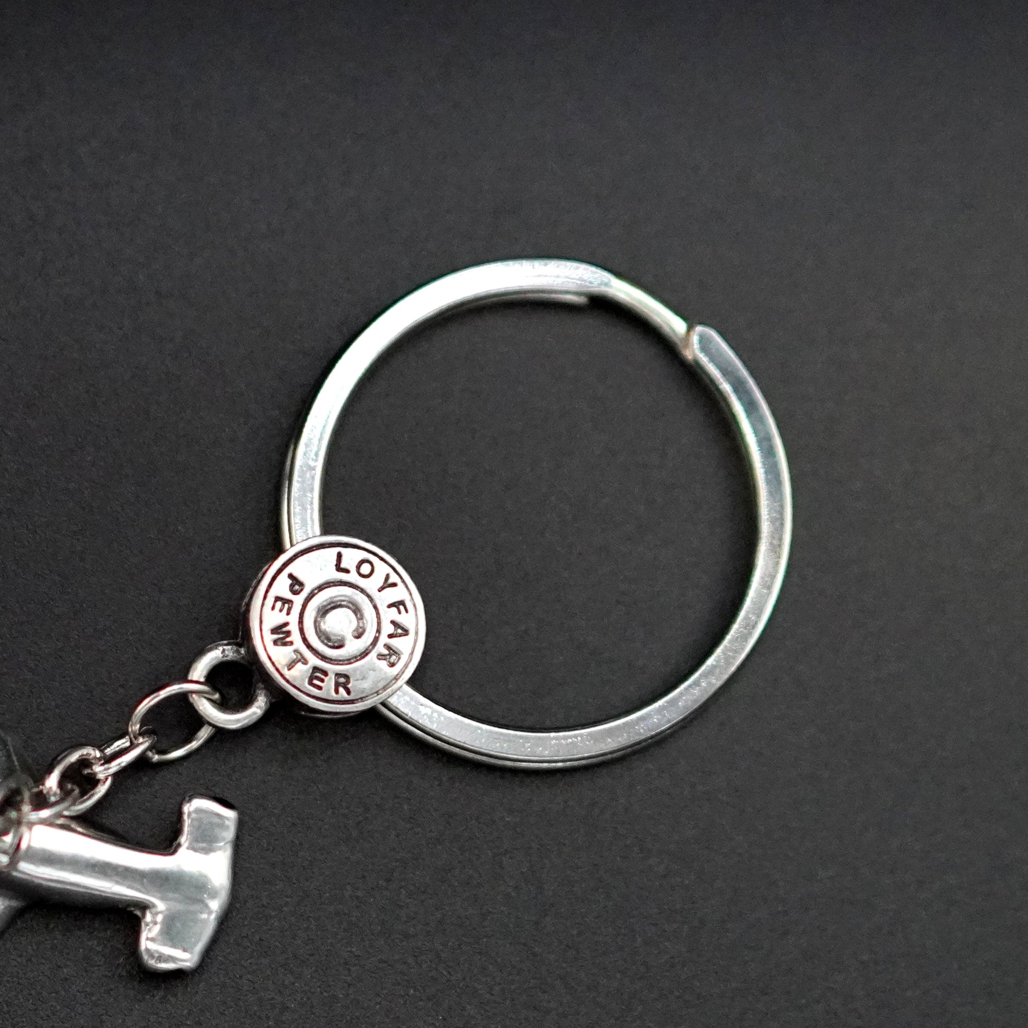 Real Silver 925 key chain: Hammerhead Shark – Diving Specials Shop