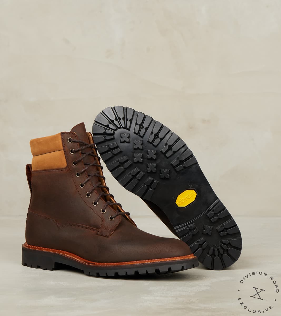 Crockett & Jones x DR Ross - 378 - Vibram Carrarmato - Dark Brown