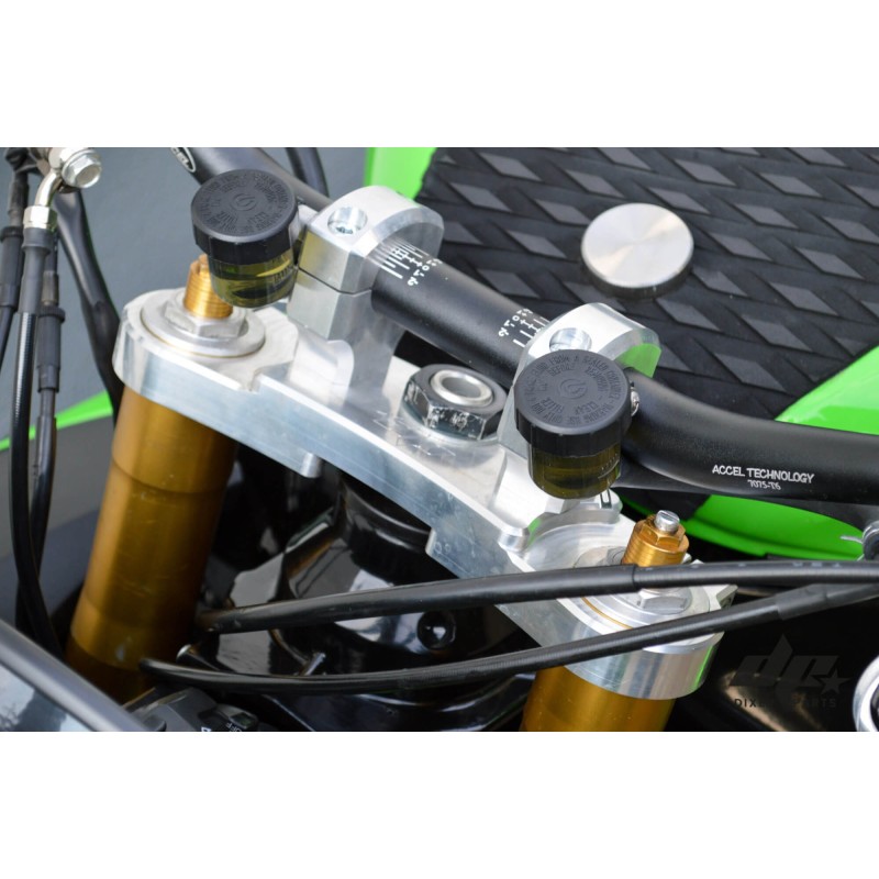 Top Triple Tree Clamp +28,6mm Risers Kawasaki ZX6R 636 (2003-2004