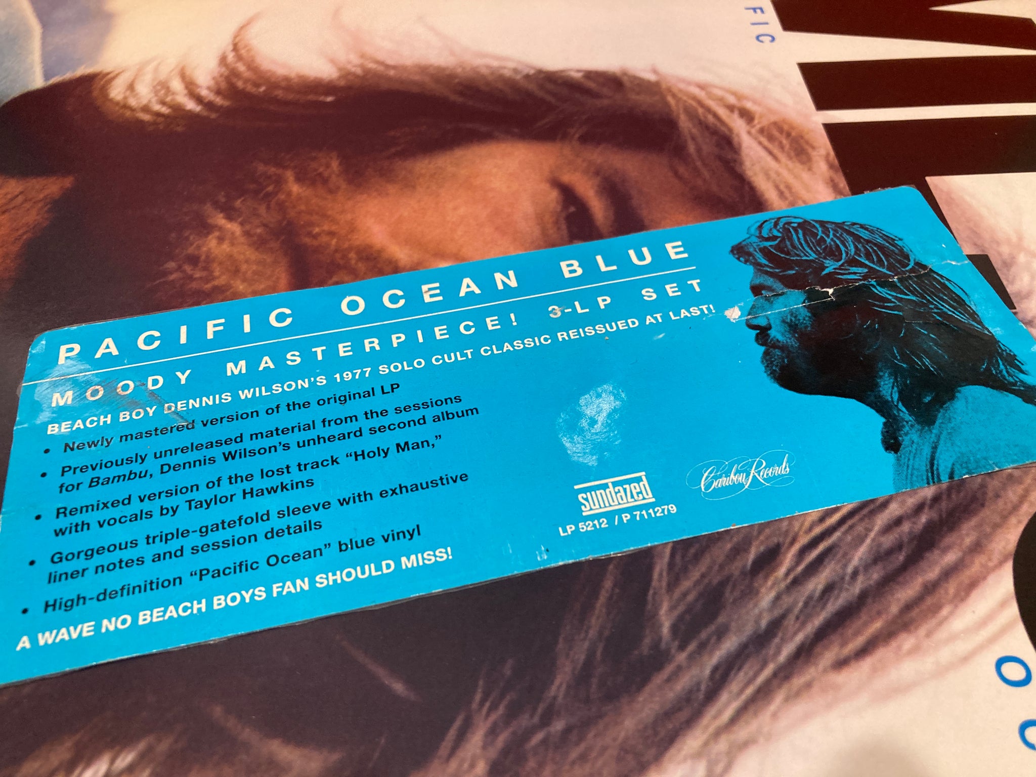 DENNIS WILSON - PACIFIC OCEAN BLUE 3X LP - BLUE VINYL – Dixon