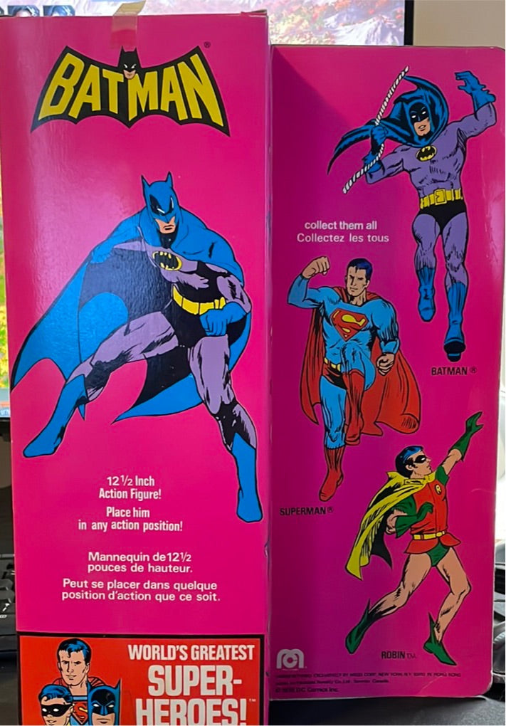 1976 MEGO WGSH 12.5 Inch Batman Vintage Action Figure – DH