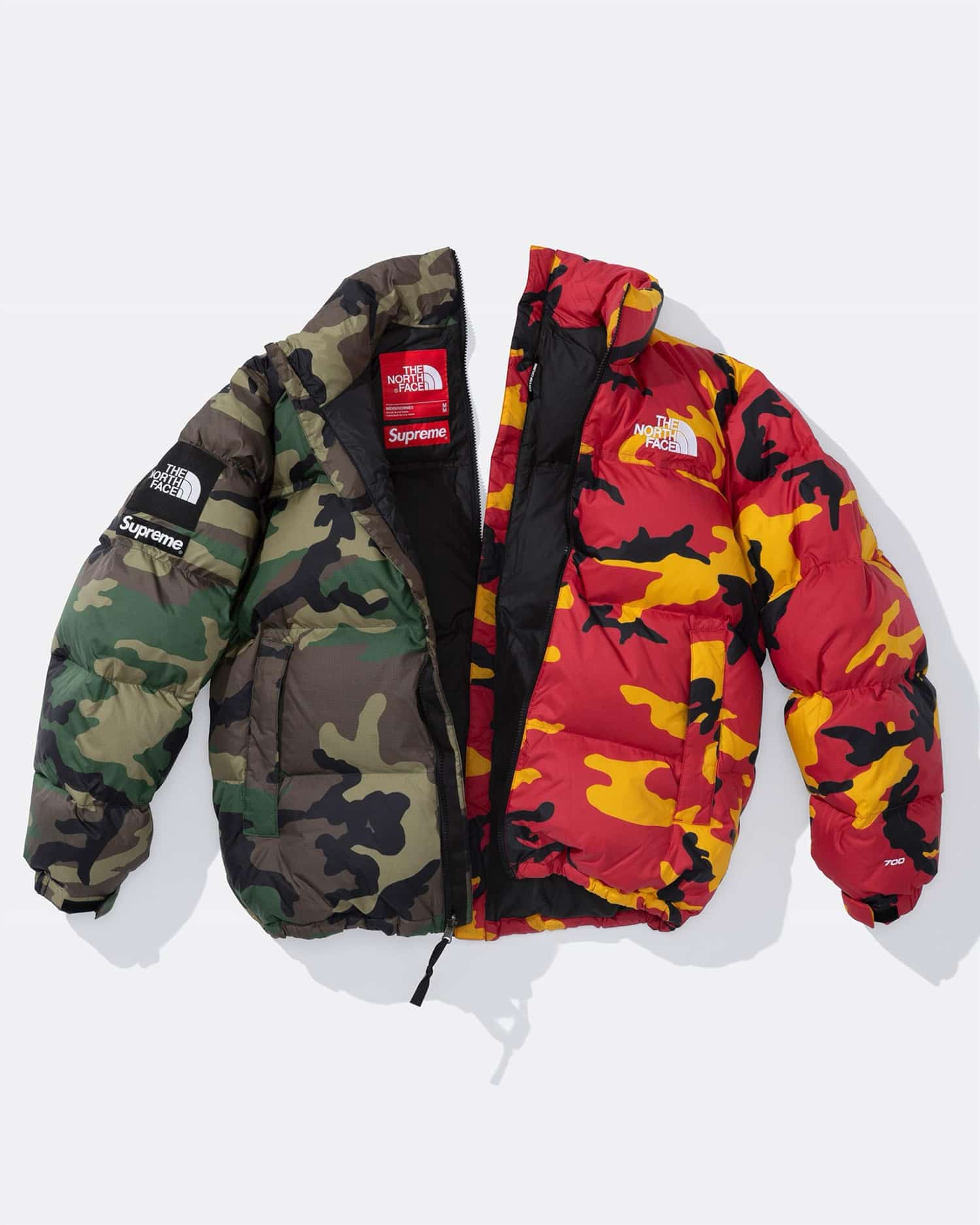 Supreme X The North Face Split Nuptse Camo Jacket – Donut Shoppe Store