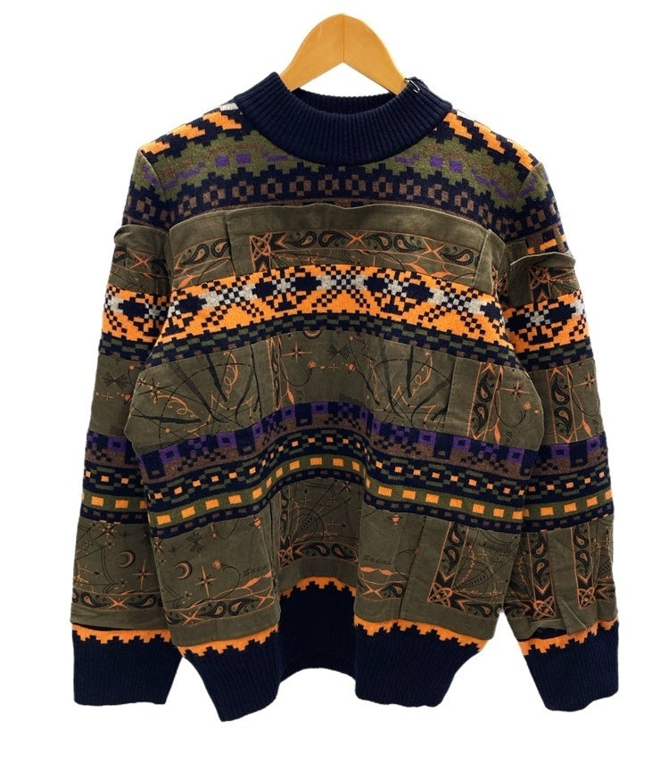 サカイ sacai × Dr.Woo ドクターウー Bandana Knit Pullover バンダナ