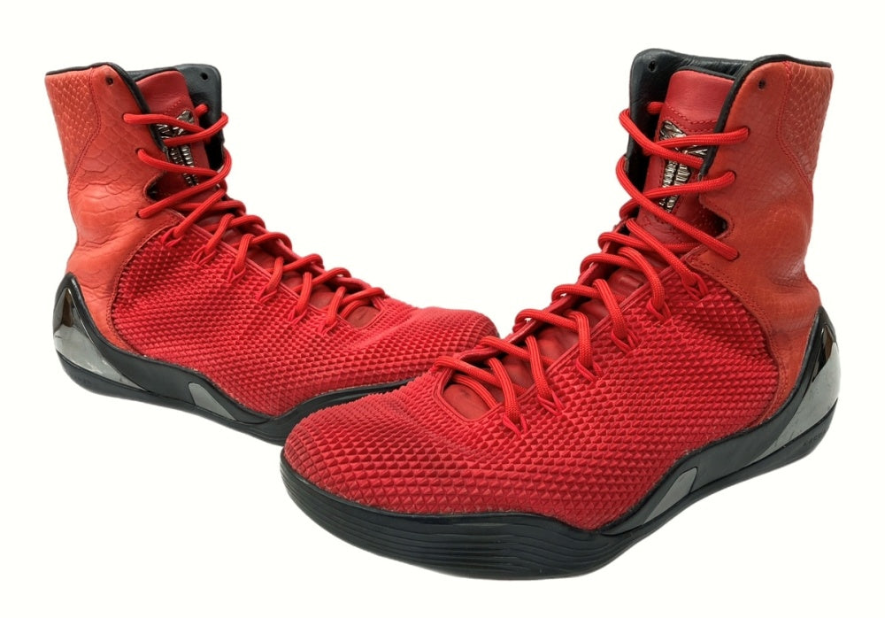 ナイキ NIKE 14年製 KOBE 9 HIGH KRM EXT QS RED MAMBA コービー ハイ