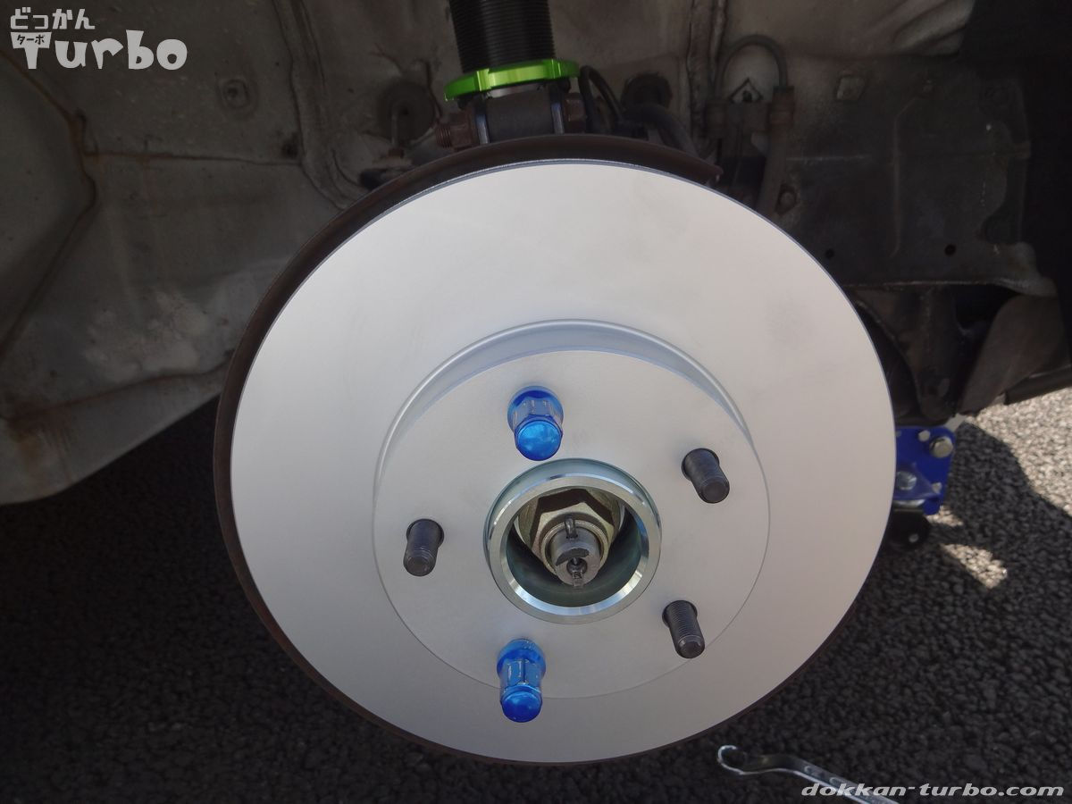 RPS13] 180SXの5穴化！フロントハブをGT-1ハブキットに交換してみた