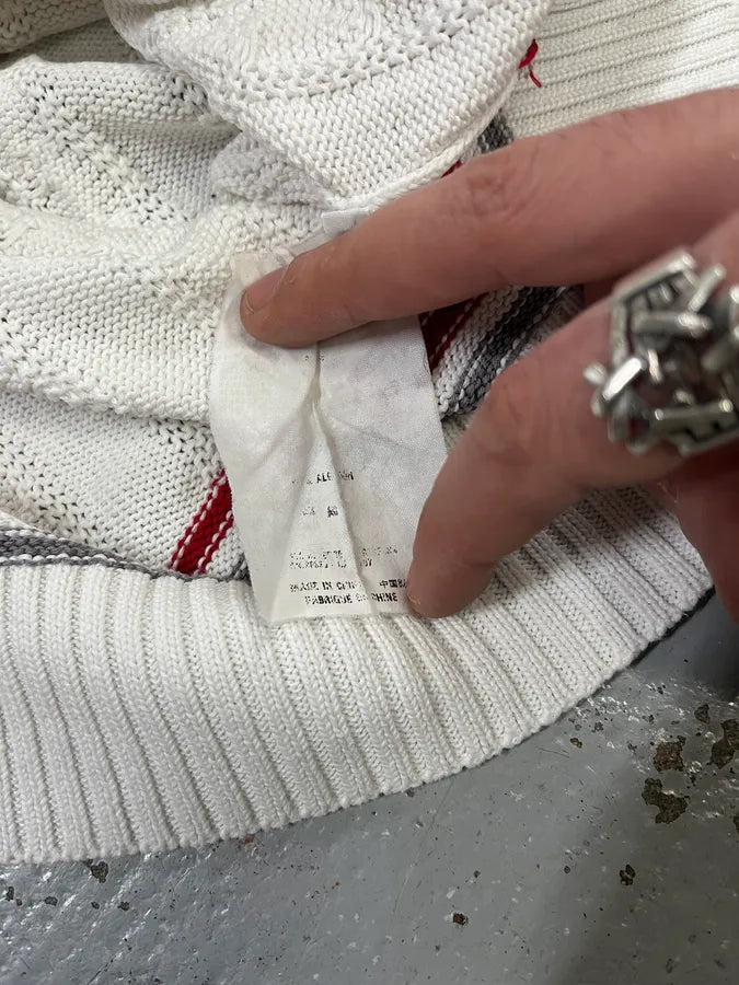 2000s Prada Luna Rossa White Knit Wool Sweater – Dolce Vita Hub