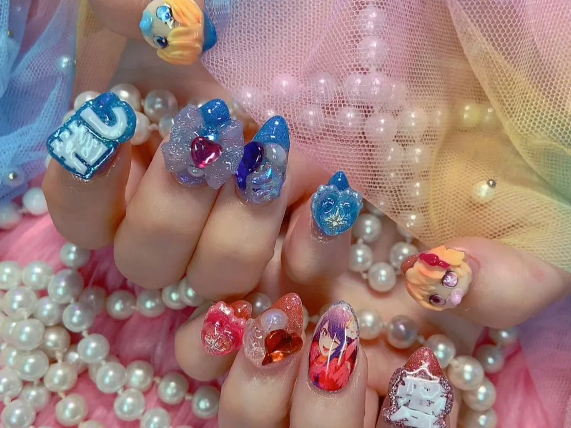 地雷系 | 北海道札幌市中央区の狸小路のネイルならDoll Nail 札幌店