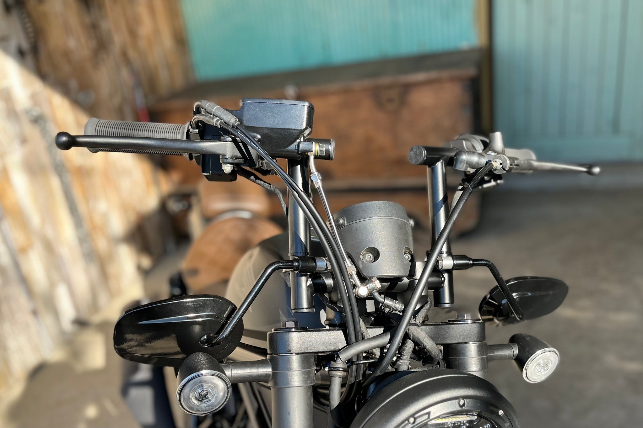 DOPE-RBD50 ロングロボットハンドル For Rebel 250~500