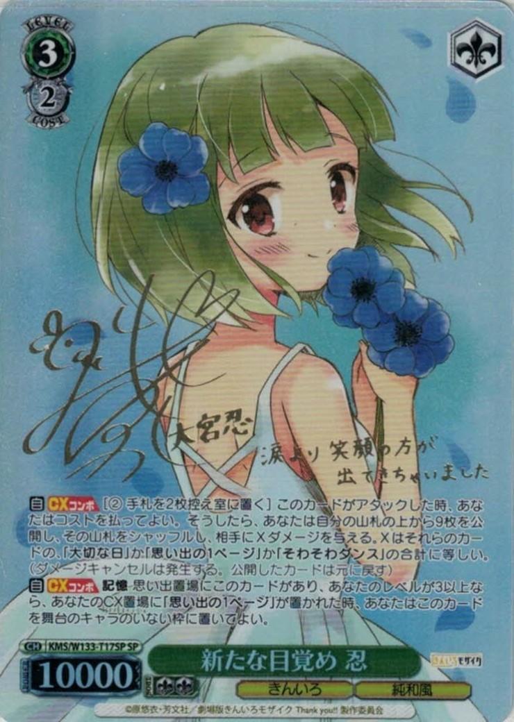 ヴァイス 面接練習 綾 SP TD サイン きんいろモザイク トライアル