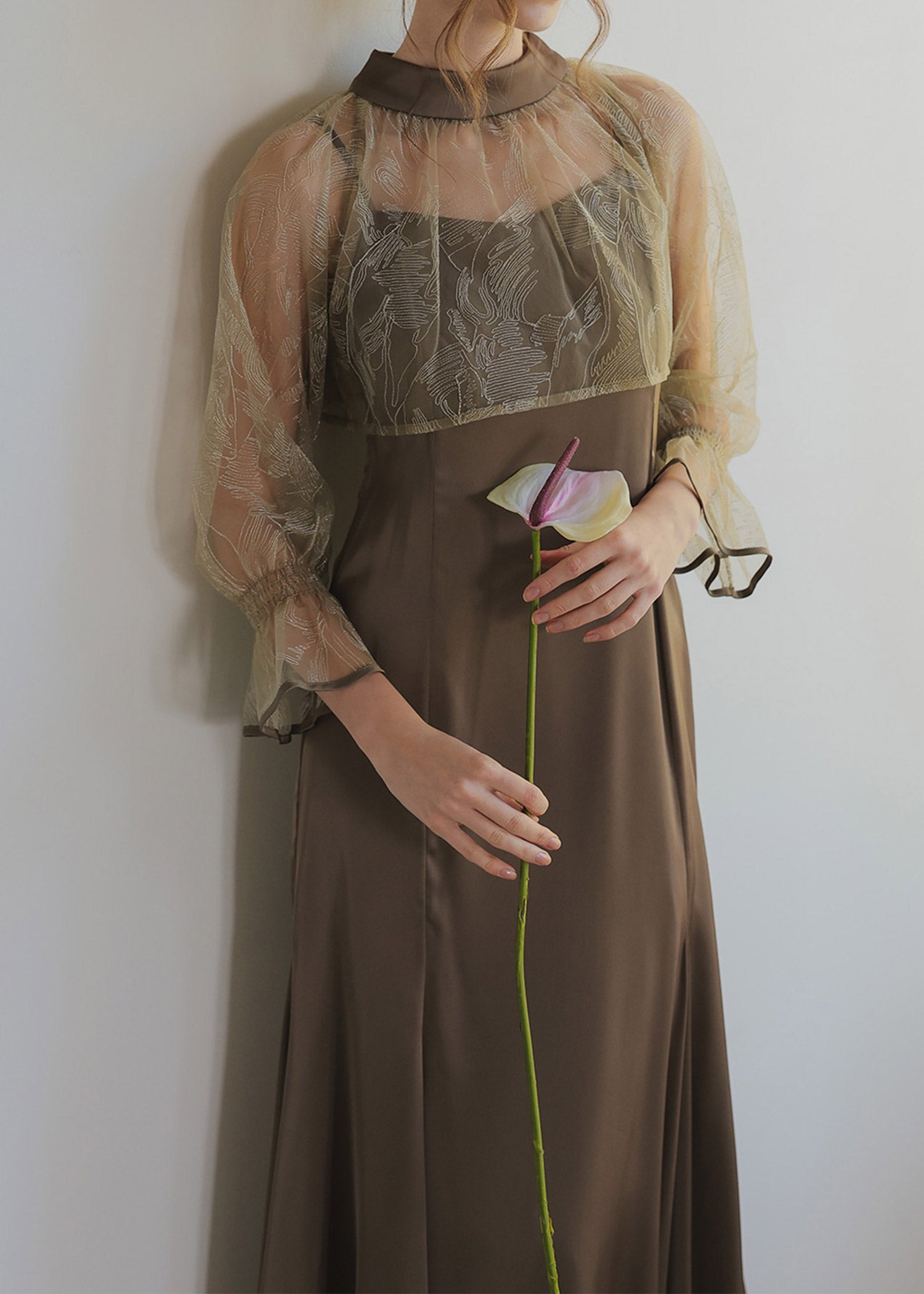 リーフブラウスセットドレス|Dorry Doll