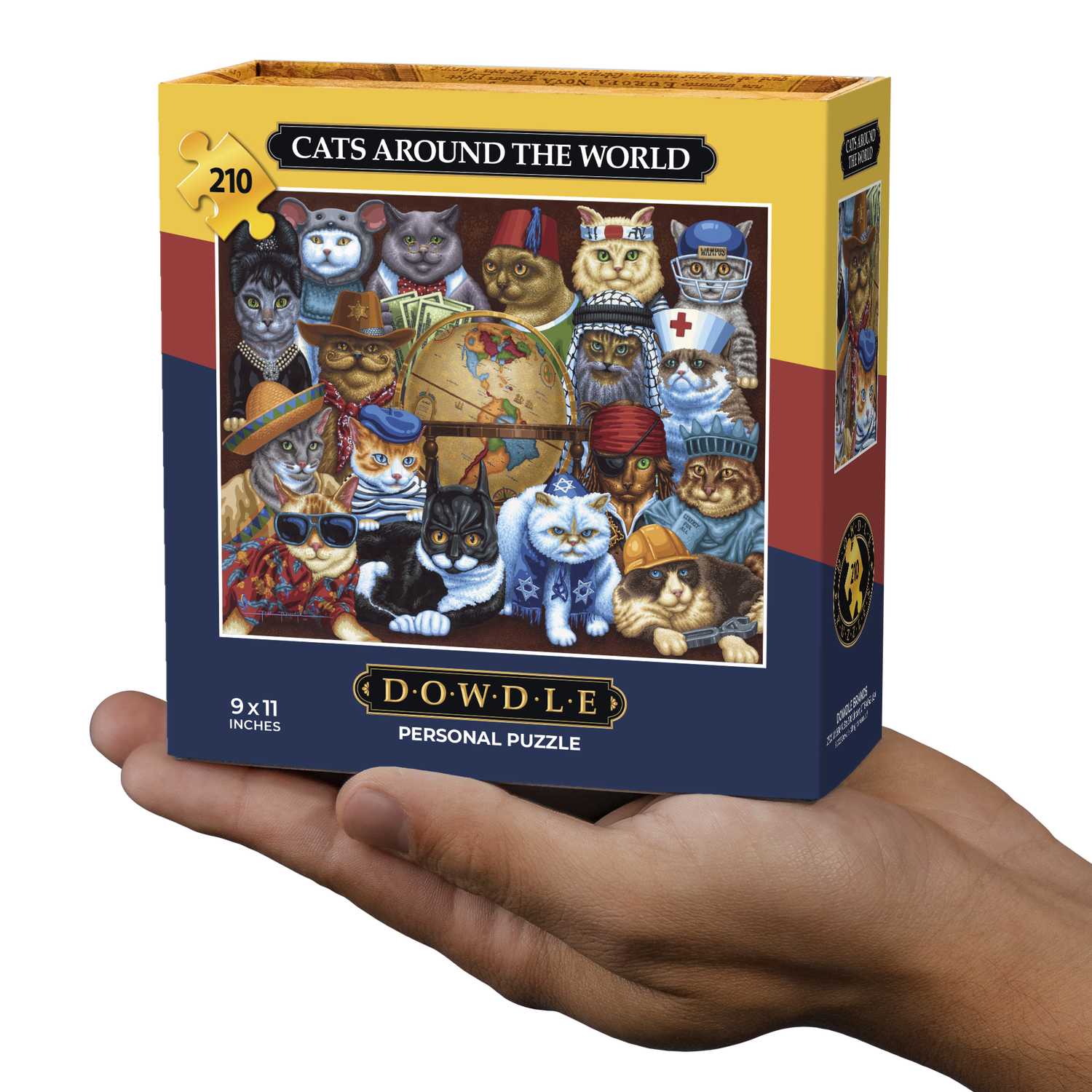 Cats Around The World – Dowdle Puzzles & Art Gallery