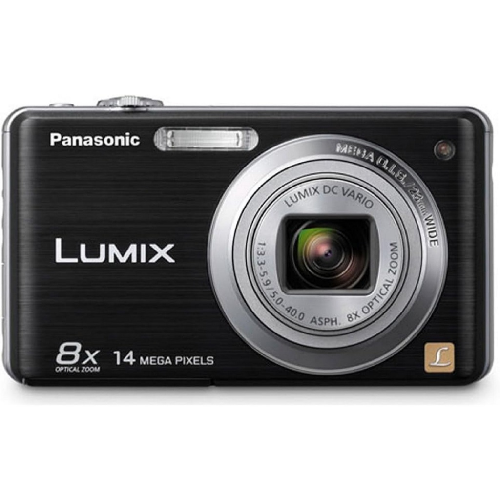 Câmera digital Panasonic Lumix DMC-FH20 de 14,1 MP zoom óptico 8x