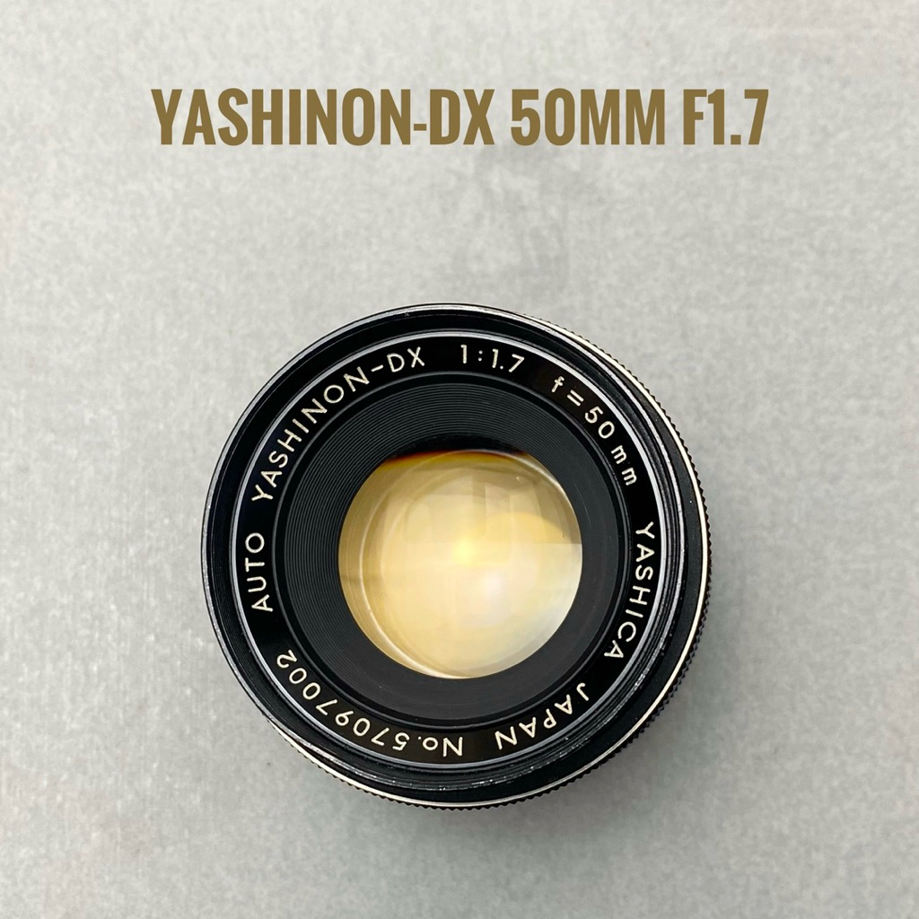Jual Yashica Auto Yashinon-DX 50mm f1.7 mount m42 | Shopee Indonesia