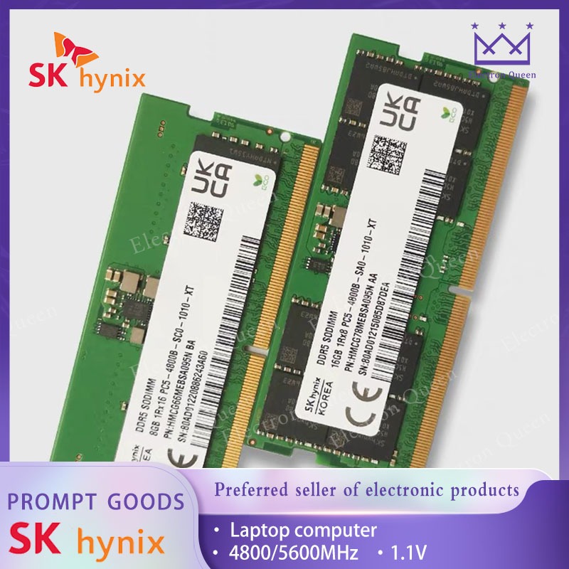 現貨】SK Hynix 海力士DDR5 16GB*2 4800/5600MHZ 筆電記憶體| 蝦皮購物