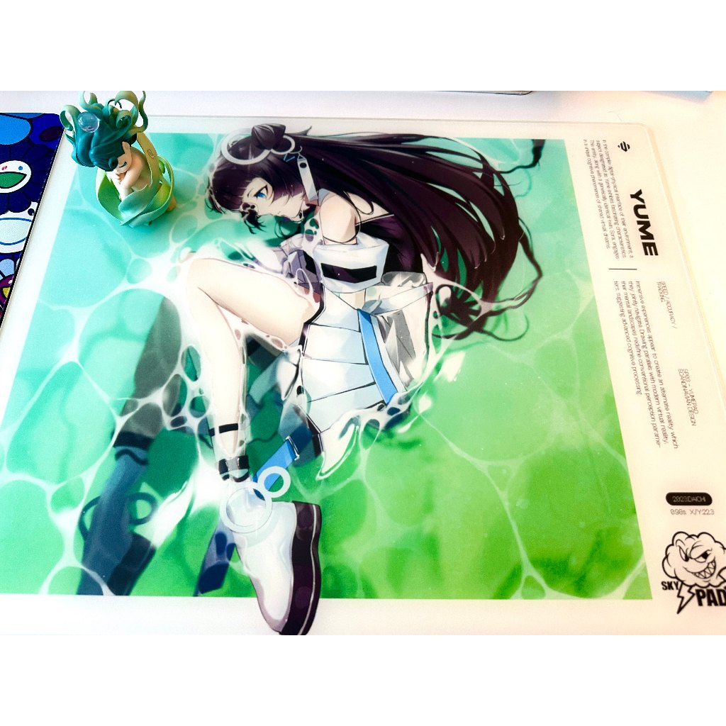 限量版SkyPAD 3.0 XL Water Yume、Dream Yume 玻璃滑鼠墊｜推薦搭配