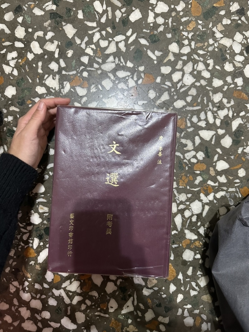 文選附考異唐李善注藝文印書館印行近全新| 蝦皮購物