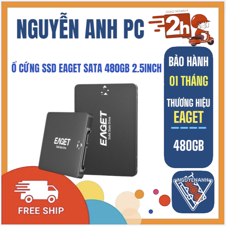 Ổ CỨNG SSD 480GB EAGET SATA 2.5INCH 500GB | Shopee Việt Nam