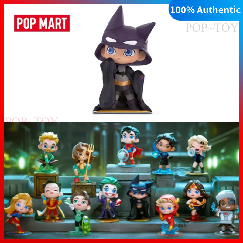 POPMART DC Justice League Childhood Series Blind Box Figure pop