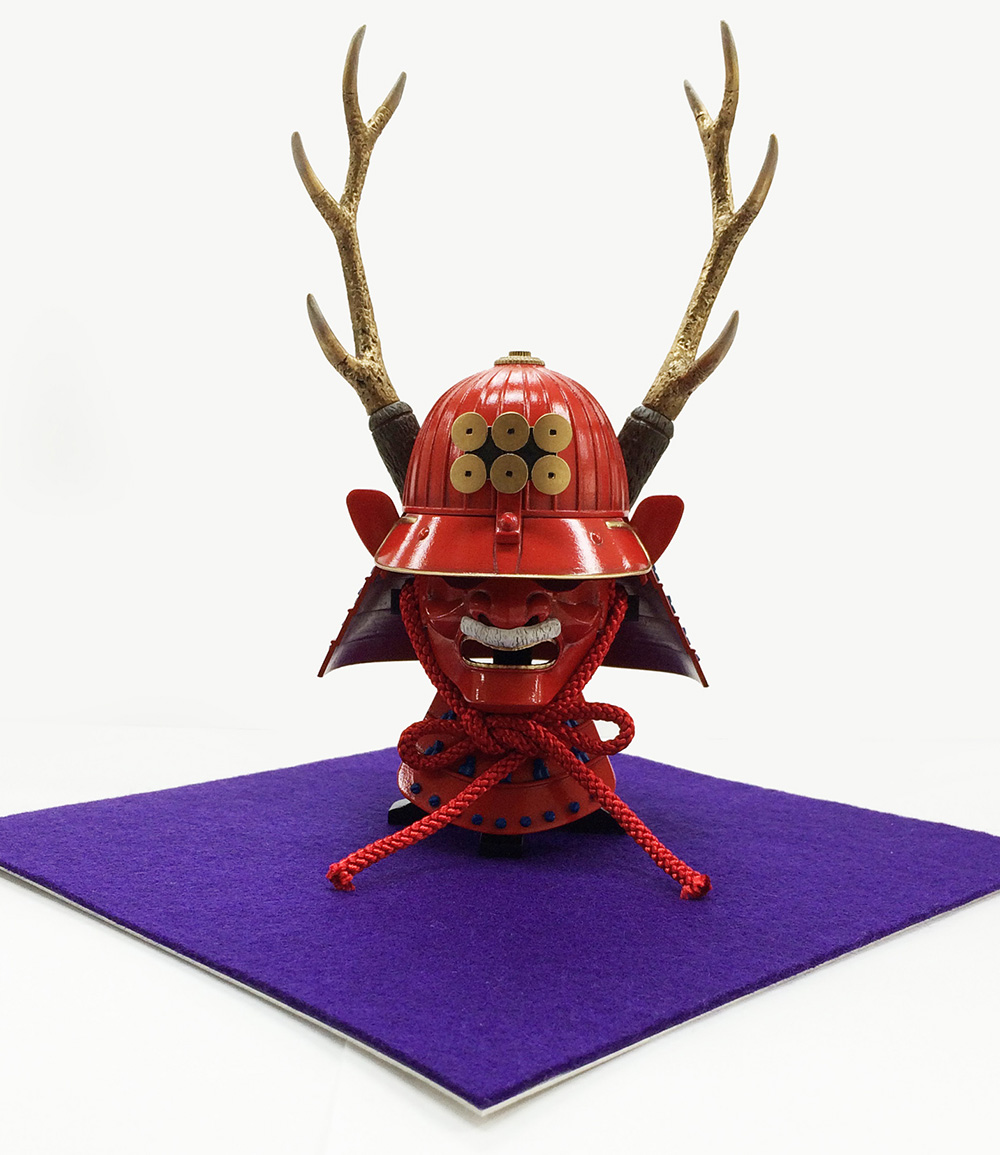 1/4 名将兜プラモデル 真田 幸村 – 名城・伝統美 プラモデル | 童友社