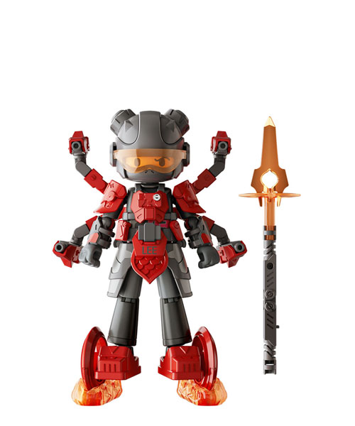 Hero Spire」 哪吒 (バトルスーツ) – 名城・伝統美 プラモデル