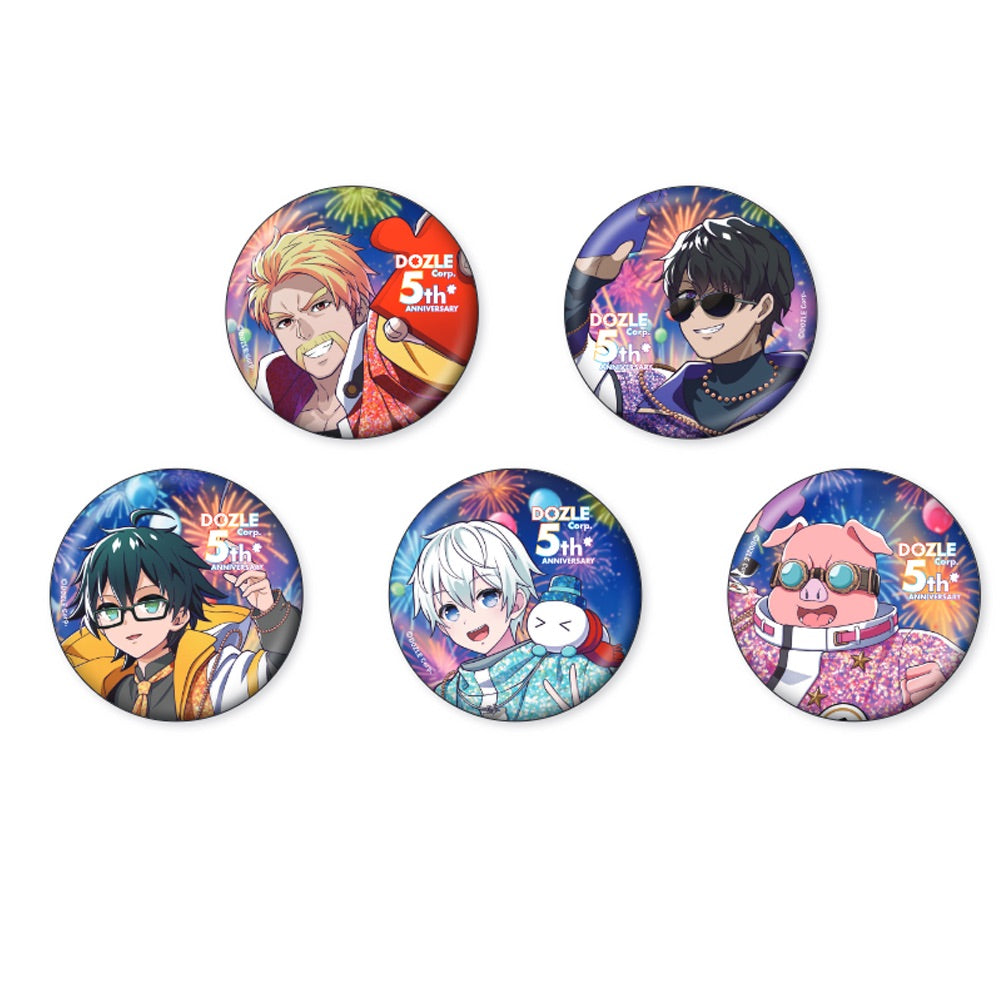 ドズル社5周年 ランダム缶バッジ – ドズル社ストア