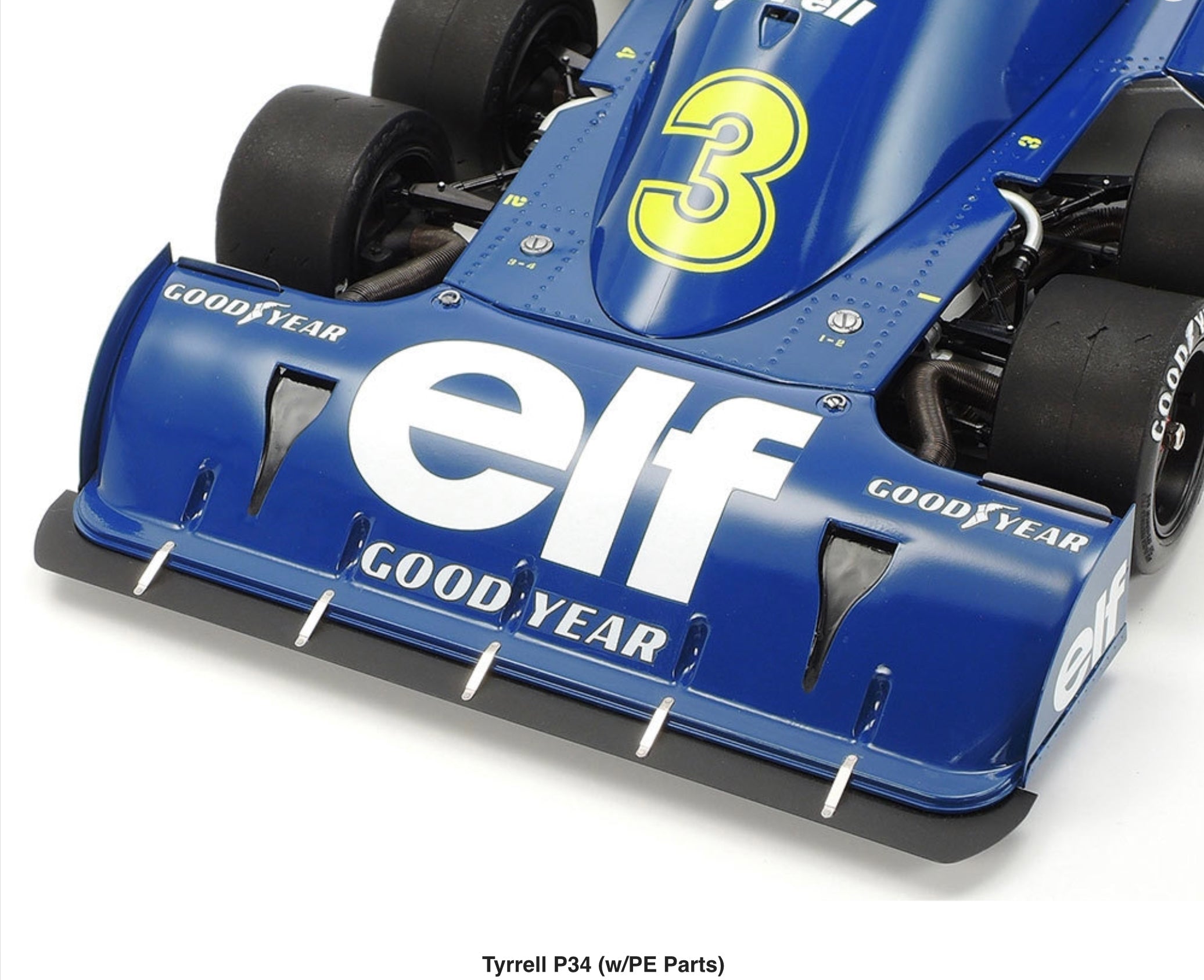 TYRRELL FORD P34 SIX WHEELS ELF - F1 GRAND PRIX JAPAN 1976 - BIG