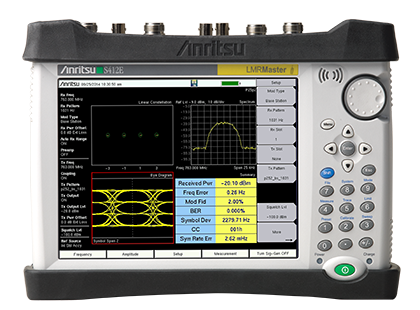 LMR Master Land Mobile Radio Modulation Analyzer S412E | Anritsu
