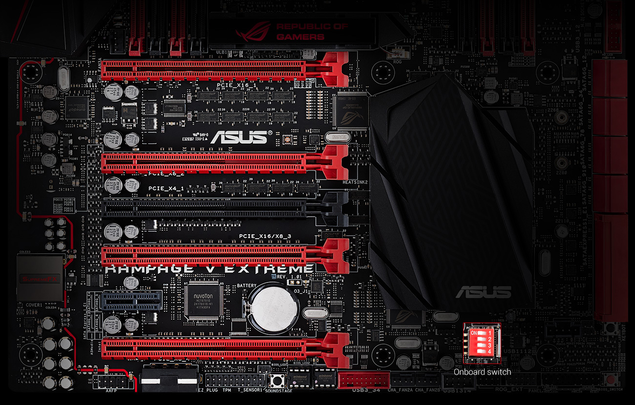 RAMPAGE V EXTREME/U3.1｜マザーボード｜ASUS 日本