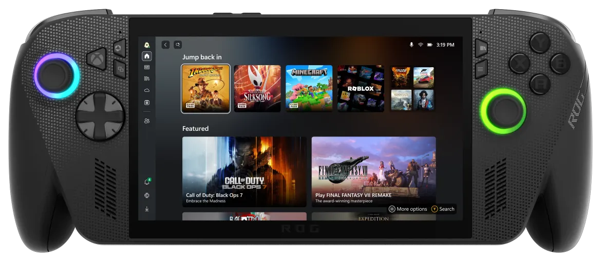 2025 ROG Xbox Ally X | Gaming Handhelds｜ROG USA