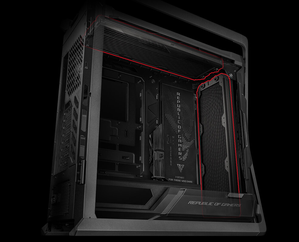 ROG Hyperion GR701 BTF Edition | Gaming PCケース｜ROG - Republic