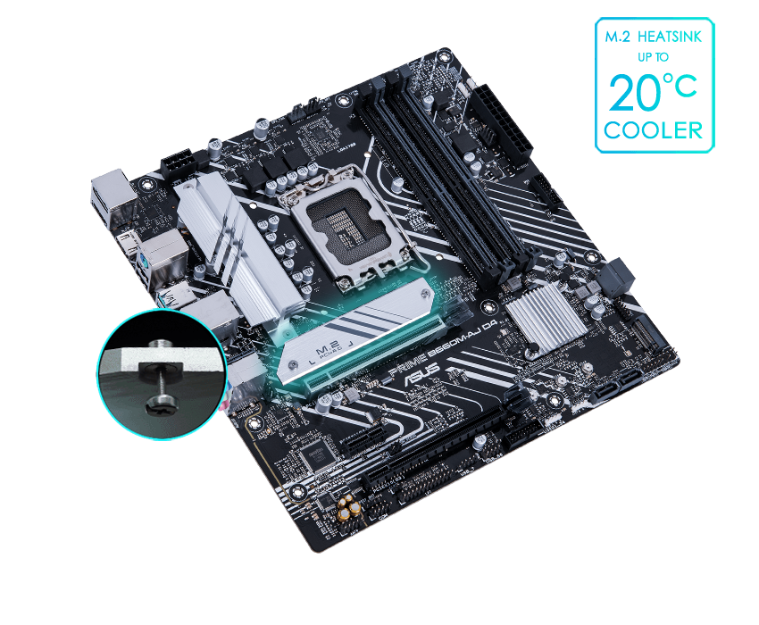 PRIME B660M-AJ D4｜マザーボード｜ASUS 日本