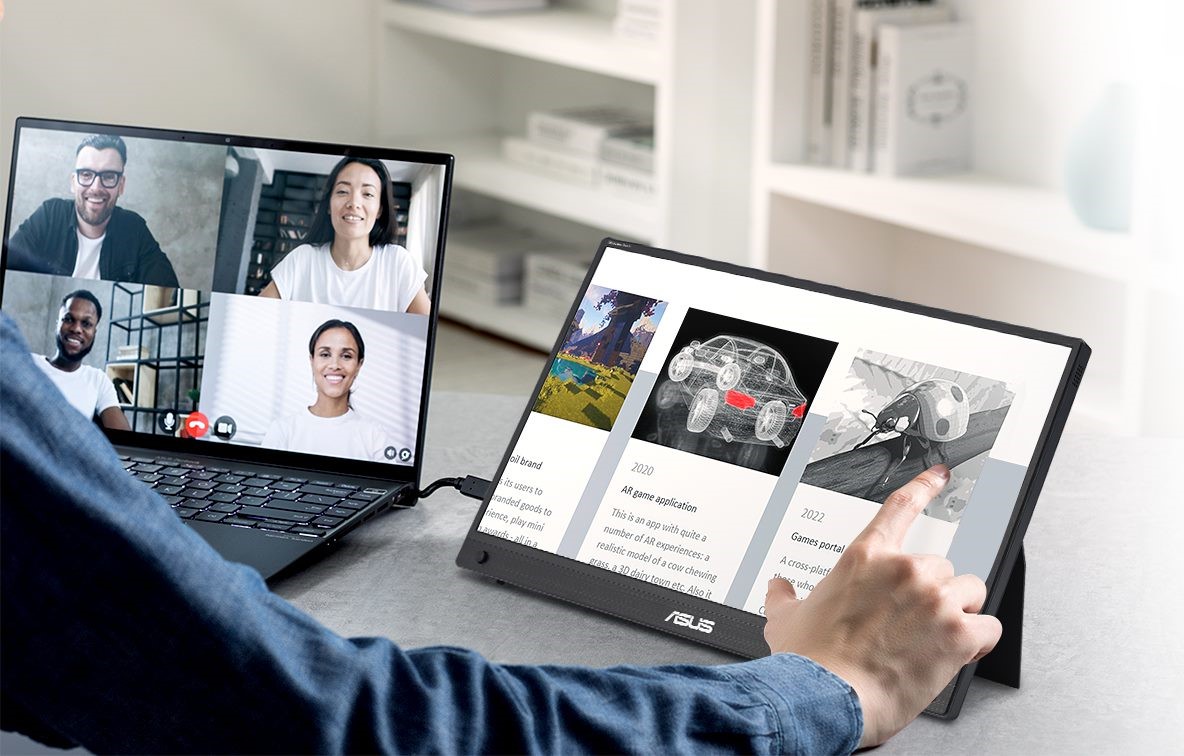 ASUS ZenScreen Touch MB16AMTR｜モニター｜ASUS 日本