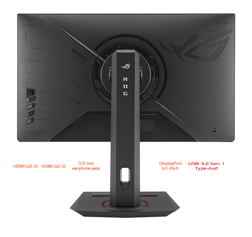 ROG Strix XG259QNS | 23 to 24.5 Inches | Gaming Monitors｜ROG