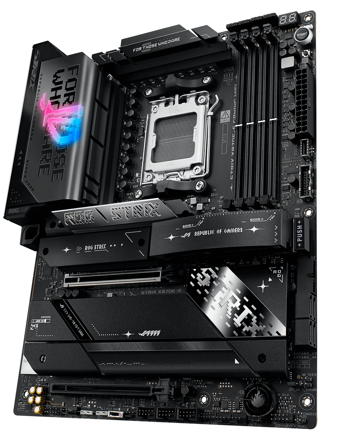 ROG STRIX X870E-E GAMING WIFI | ROG Strix | Gaming Motherboards