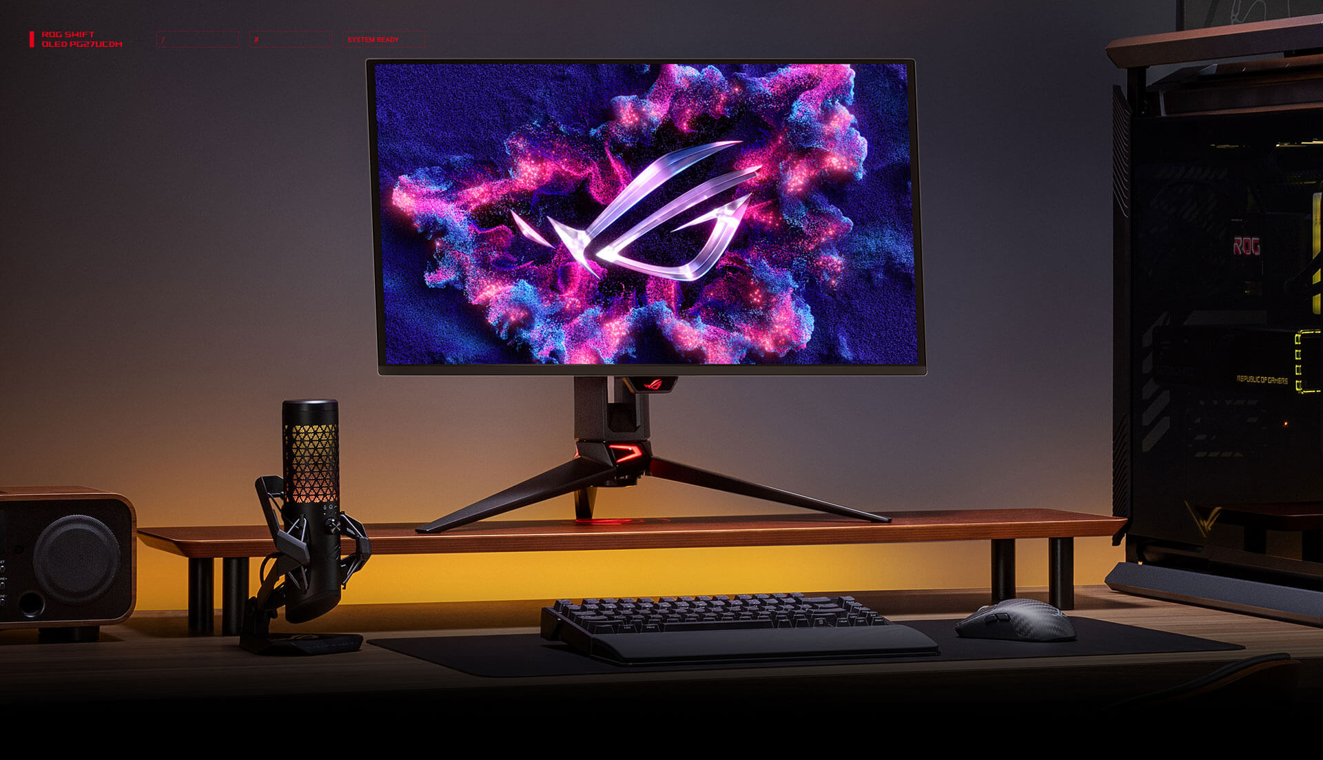 ROG Swift OLED PG27UCDM | 27 to 31.5 Inches | Gaming Monitors｜ROG