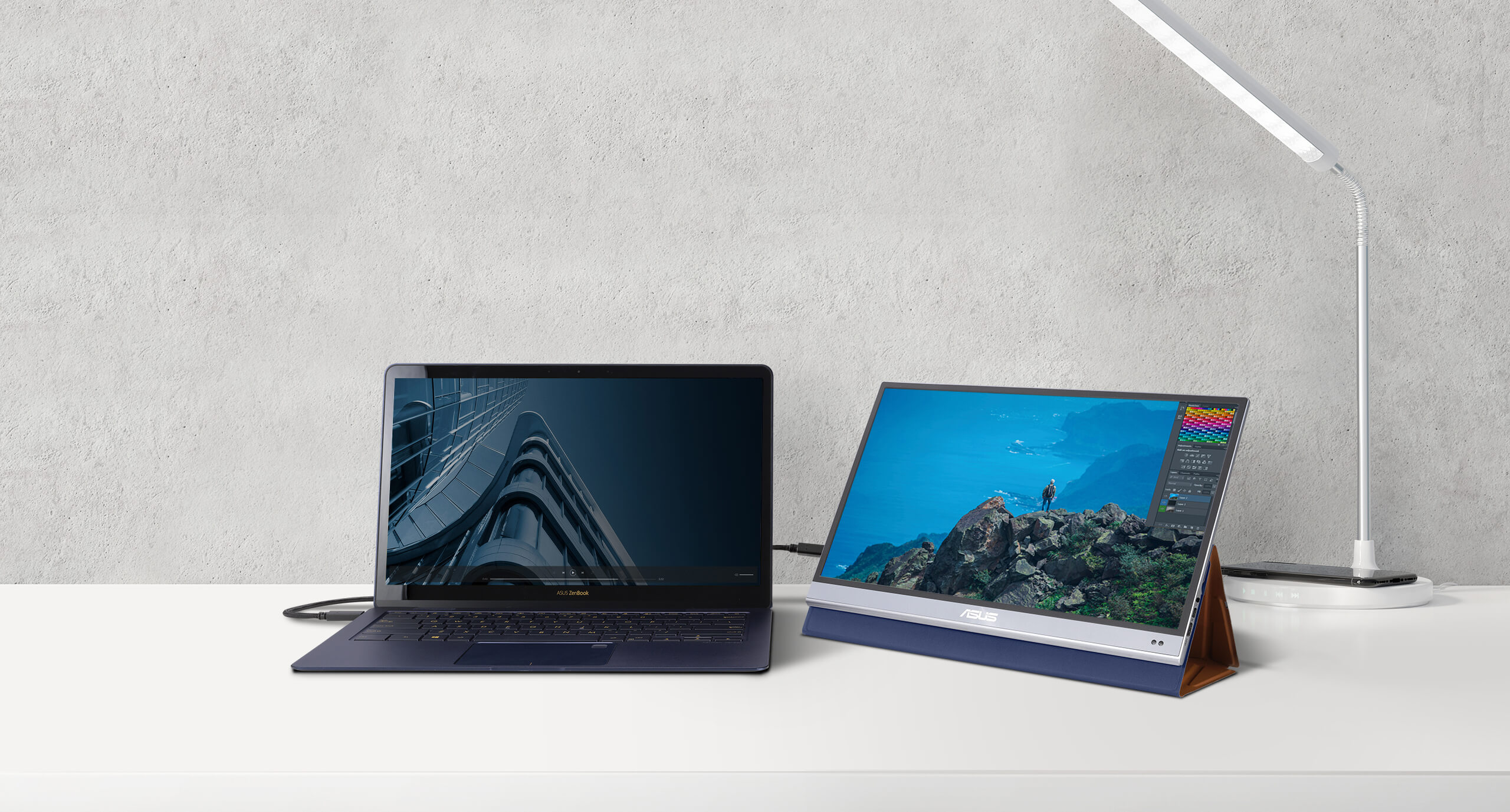 ASUS ZenScreen OLED MQ16AH｜モニター｜ASUS 日本