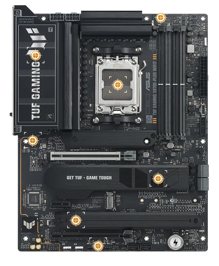 TUF GAMING X870E-PLUS WIFI7｜Motherboards｜ASUS USA