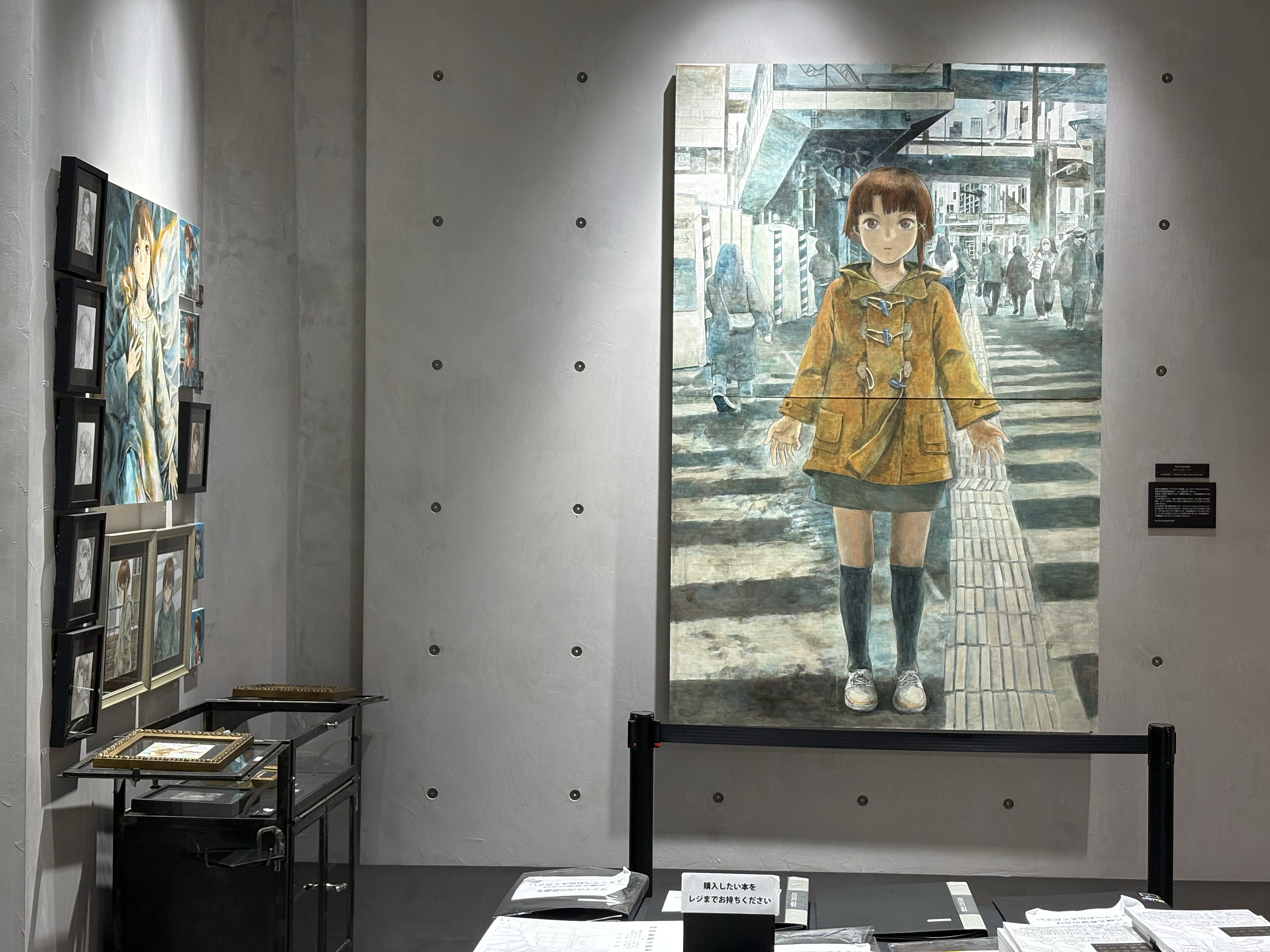 円環帰点 安倍吉俊画業30周年記念展「serial experiments lain」「灰羽