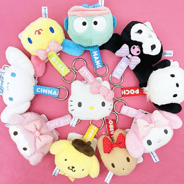 dショッピング |サンリオ ハローキティ フェイスタグマスコット 推し活