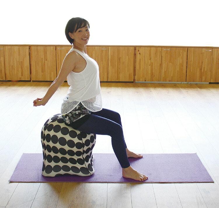 dショッピング |ジェリーフィッシュチェア 北欧柄 バランスボール