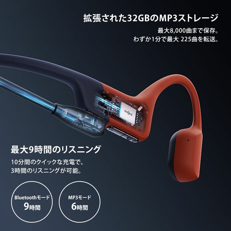 dショッピング |Shokz OpenSwim Pro ショックス オープンスイムプロ 骨