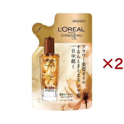 dショッピング |ロレアル パリ ヘアオイル エクストラリッチ