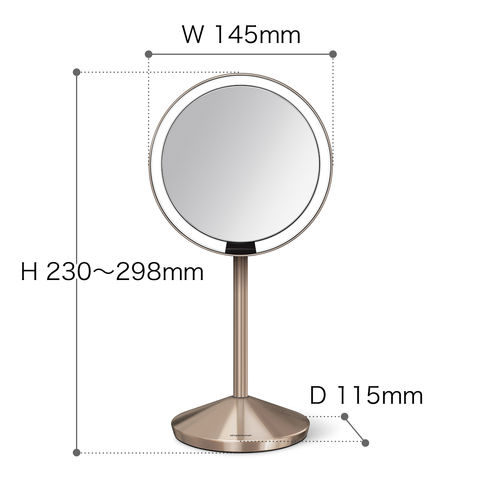 dショッピング |［ simplehuman SENSOR MIRROR MINI ］【正規販売店