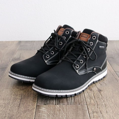 dショッピング |エドウィン ブーツ メンズ 防水 防滑 レースアップ