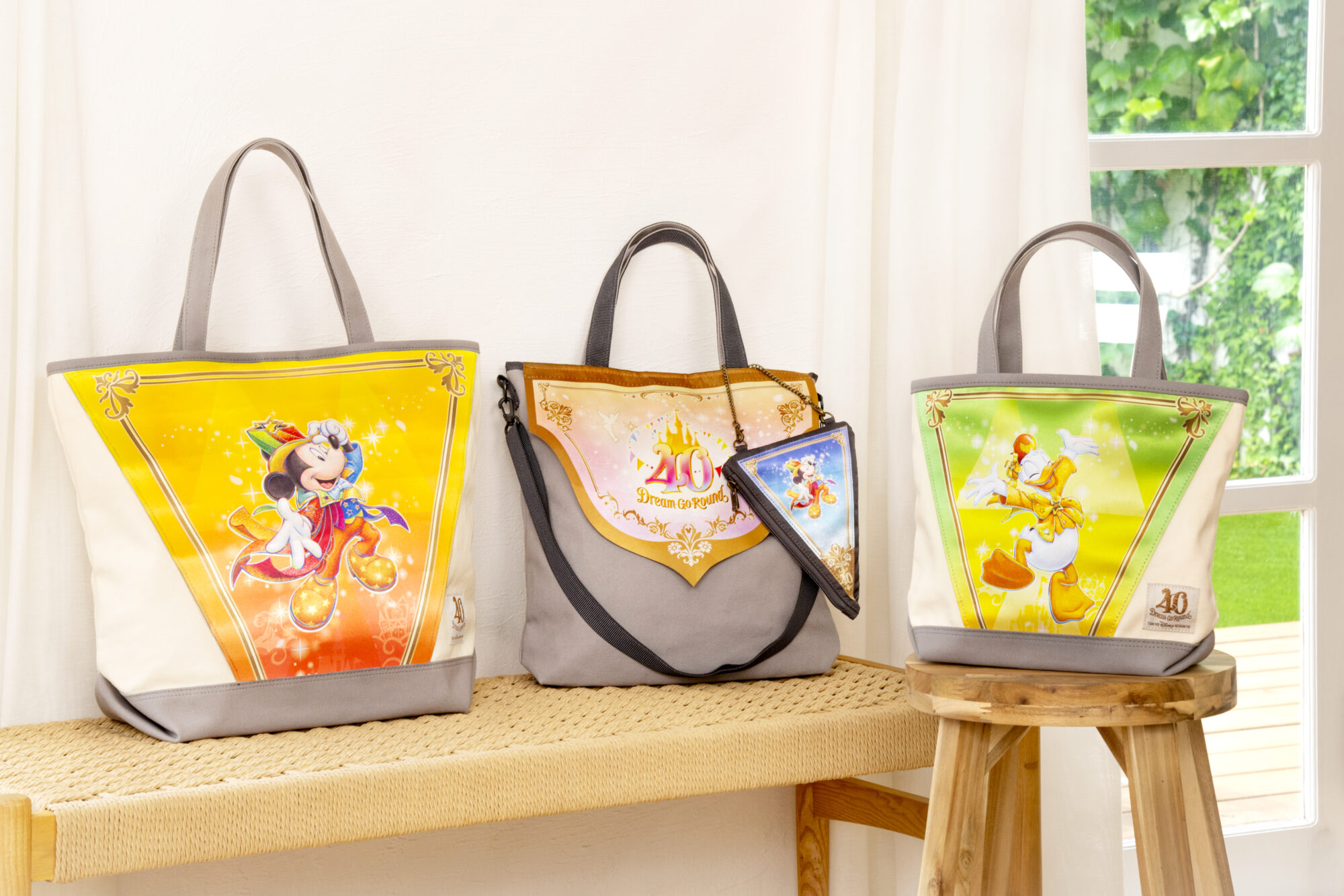 東京ディズニーリゾート40周年“ドリームゴーラウンド”のガーランドを