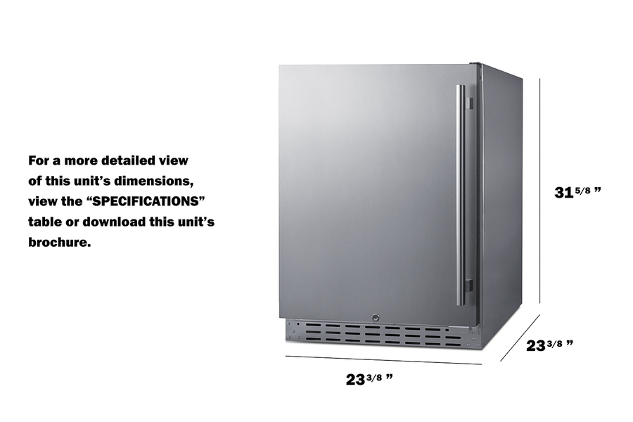 AL55OSCSSLHD | Summit® Appliance