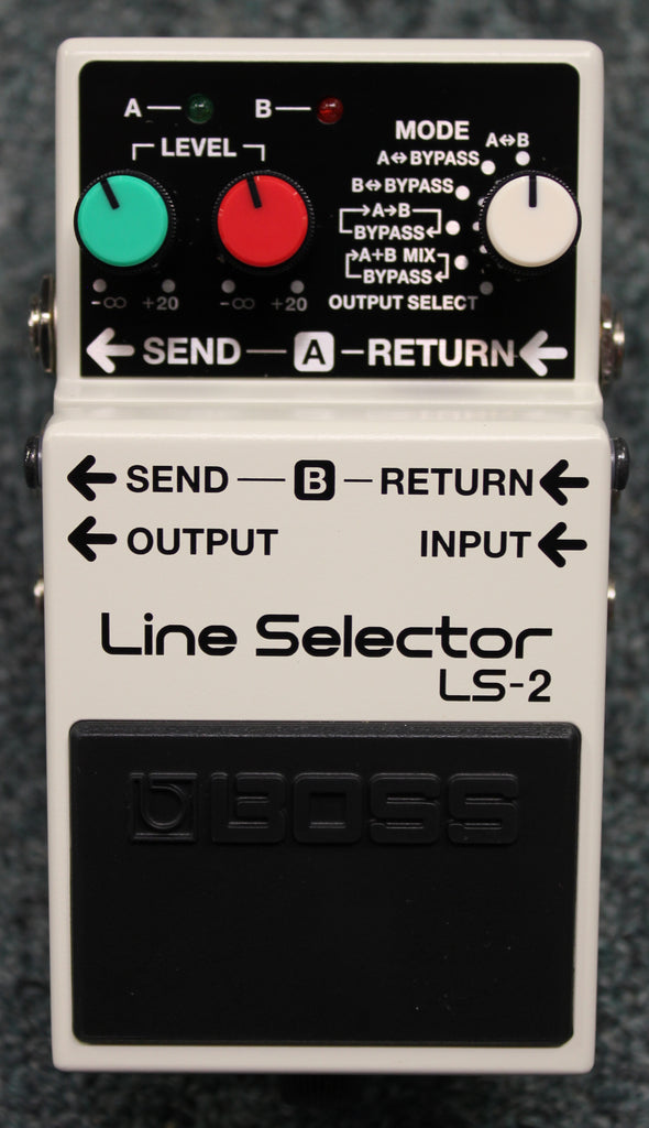 Boss LS-2 Line Selector Power Supply Guitar effects Pedal – Dr