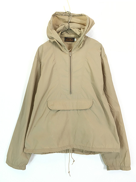 古着 80s Eddie Bauer プルオーバー ナイロン アノラック パーカー