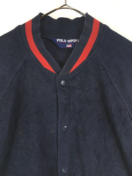 古着 90s USA製 POLO SPORT Ralph Lauren 「USA」 星条旗 フラッグ