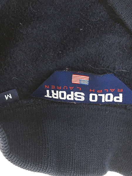 古着 90s USA製 POLO SPORT Ralph Lauren 「USA」 星条旗 フラッグ